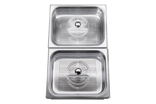ILVE Stainless Steel Steam Basins for Range Cookers